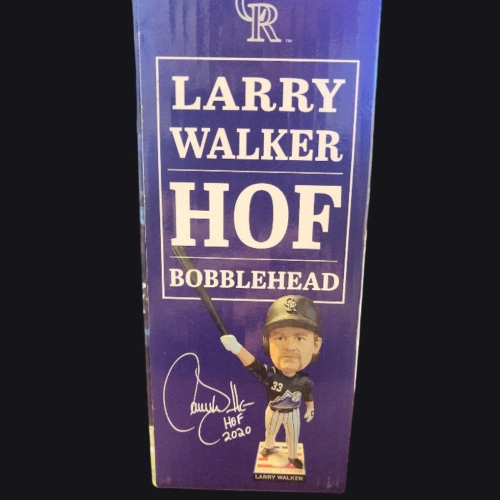 Larry Walker HOF Colorado Rockies Bobblehead 2021